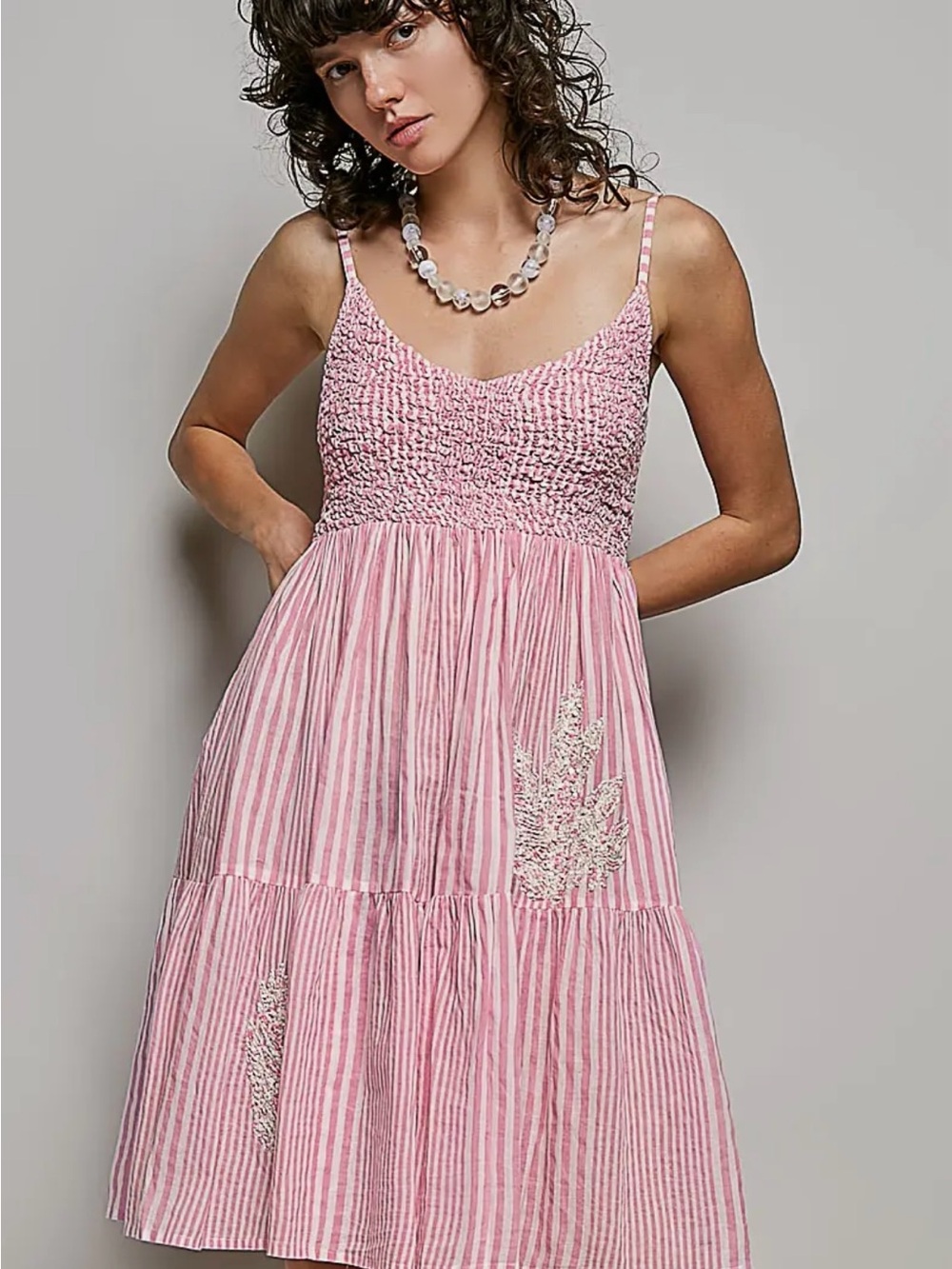 🆕🤍POL PINK MAXI DRESS